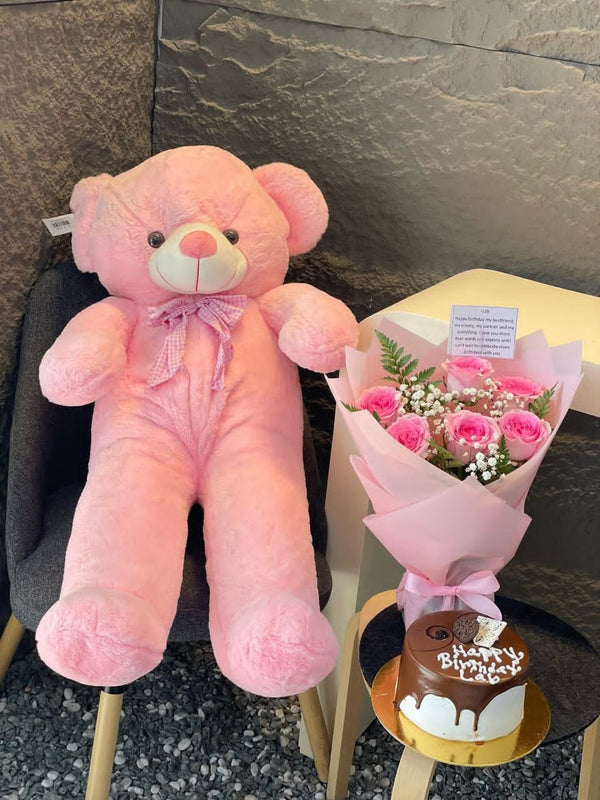Teddy & Flower Combo 9