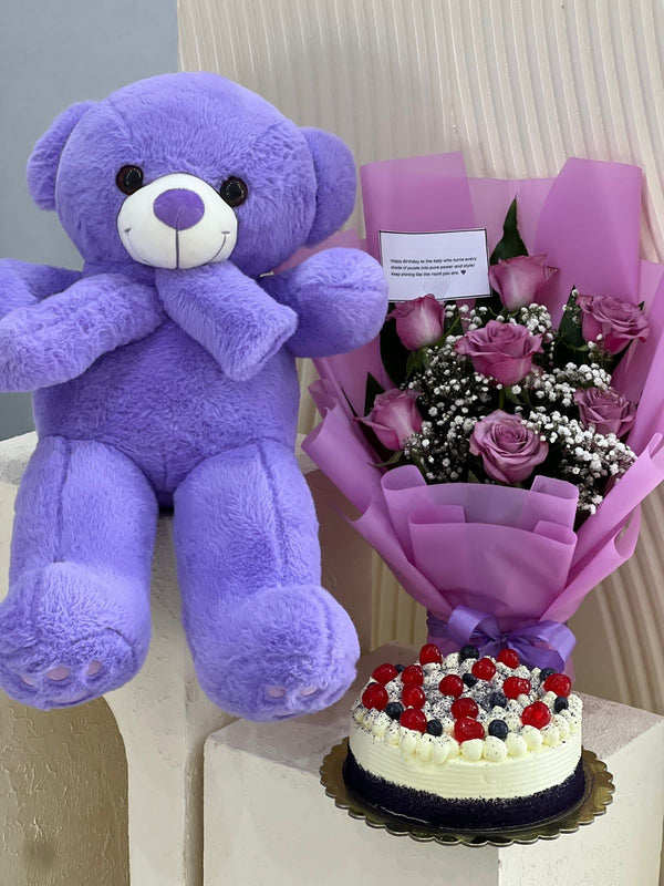 Teddy & Flower Combo 8