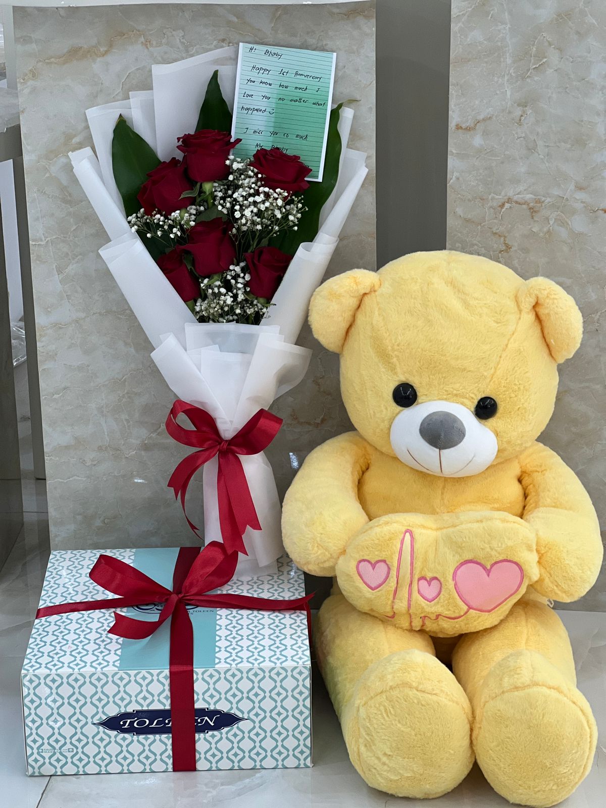 Teddy & Flower Combo 5
