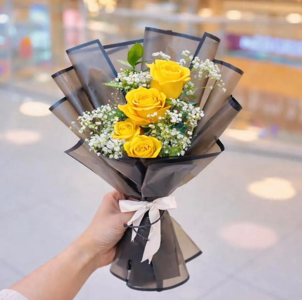 Crystal Roses bouquet