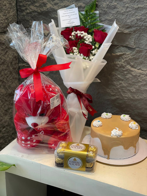 Roses & Hugs Combo