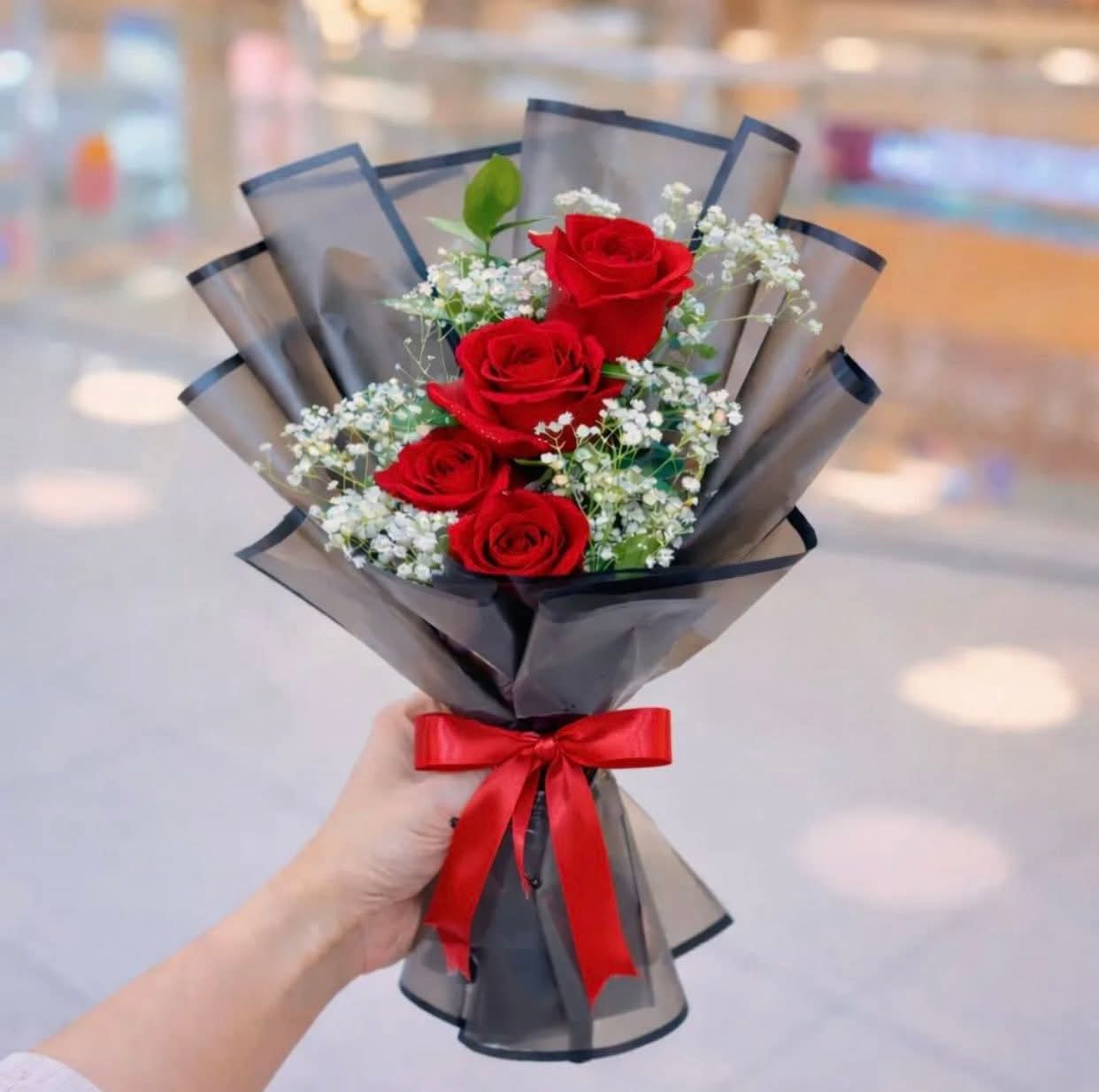 Crystal Roses bouquet